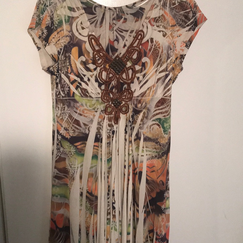 Exotic color dress